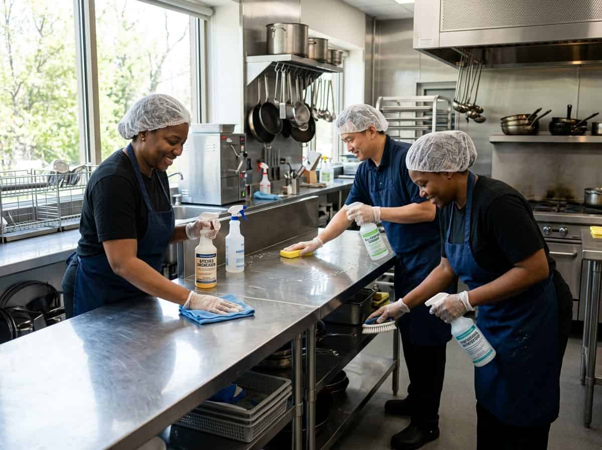 produits d’entretien professionnels restaurant